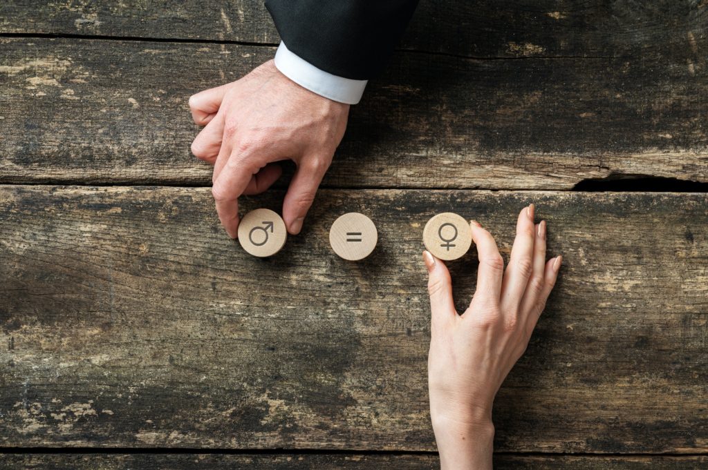 Gender equality conceptual image