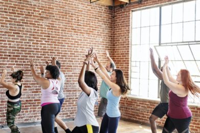 Zumba at the gym