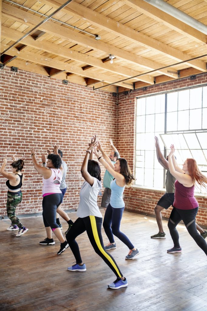 Zumba at the gym